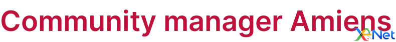 Community manager Amiens